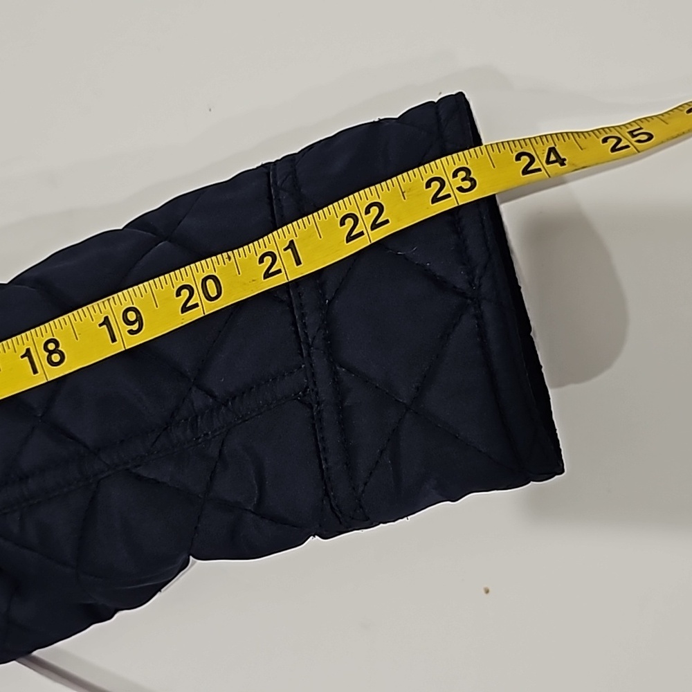 Tommy Hilfiger Diamond Puffer hoodie Jacket Coat Size XS navy blue - Picture 10 of 16